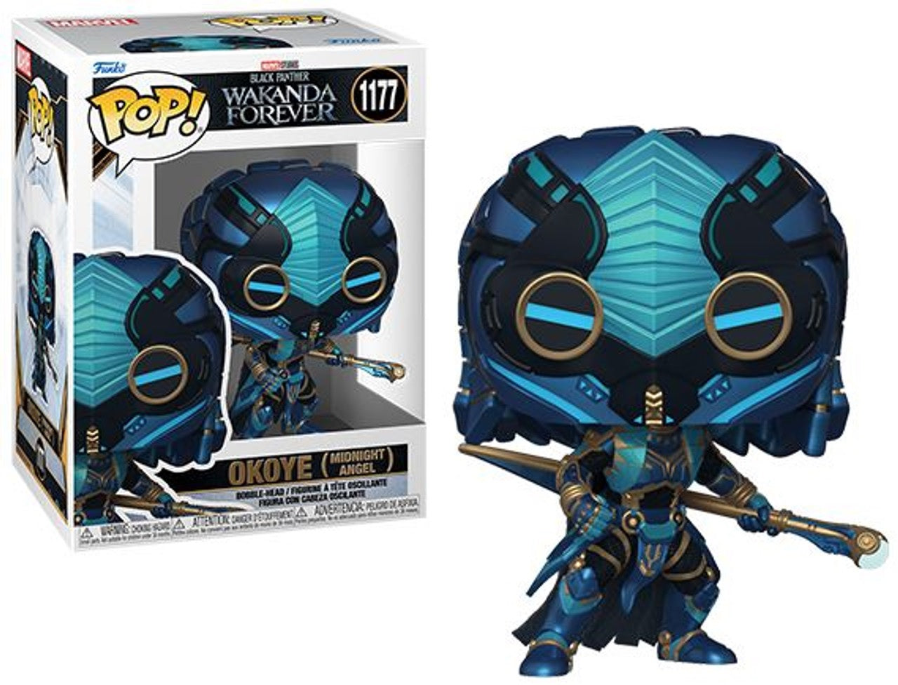 Funko Pop Marvel Black Panther 2: Wakanda Forever Action Figure - Shuri, Namor & M'Baku Collectible - Perfect for Marvel Fans, Movie Collectors & Pop Culture Enthusiasts - Great for Display, Gifts & Home Decor