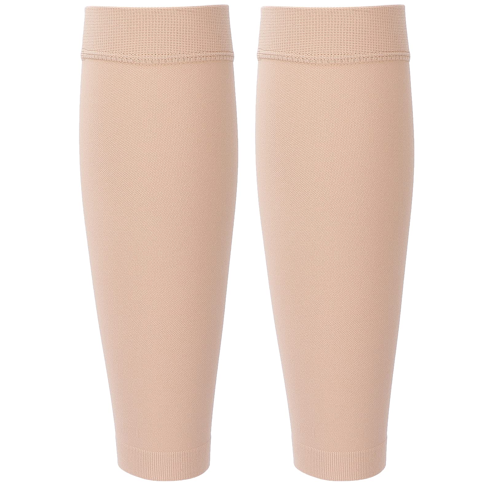 Leg Compression Socks for Women - Soft Skin-Friendly Calf Compression Sleeves for Daily Wear & Comfort (Size S) | Perfect for Work, Travel & Sports Recovery