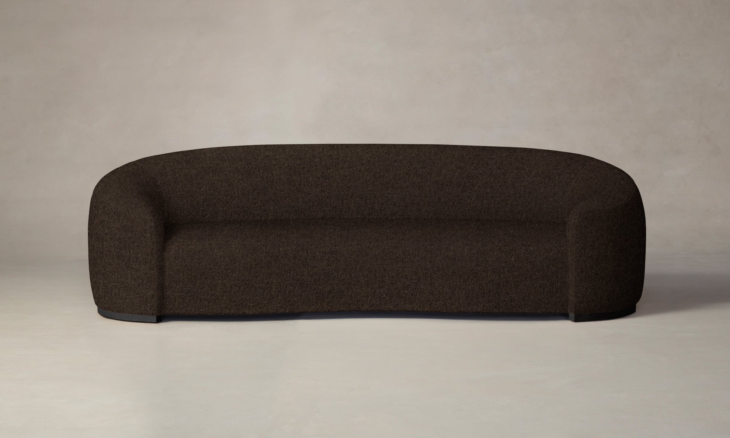 The Chelsea Sofa - Italian Brushed Wool in Cocoa Brown | Luxurious Living Room Centerpiece for Modern Homes