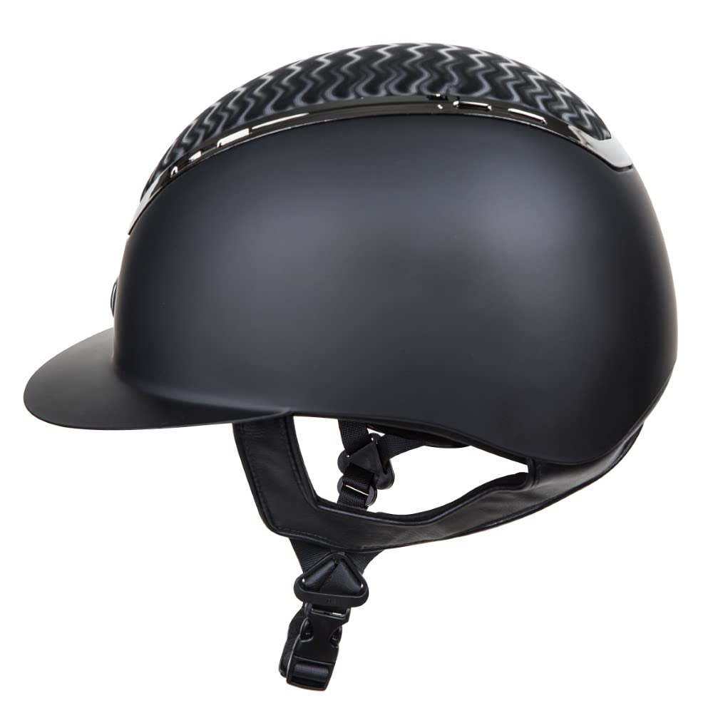 TuffRider Ultimate Wide Brim Equestrian Helmet for Horse Riding - ASTM/SEI Certified Safety Protection for English & Western Riding, Shows & Trail Rides