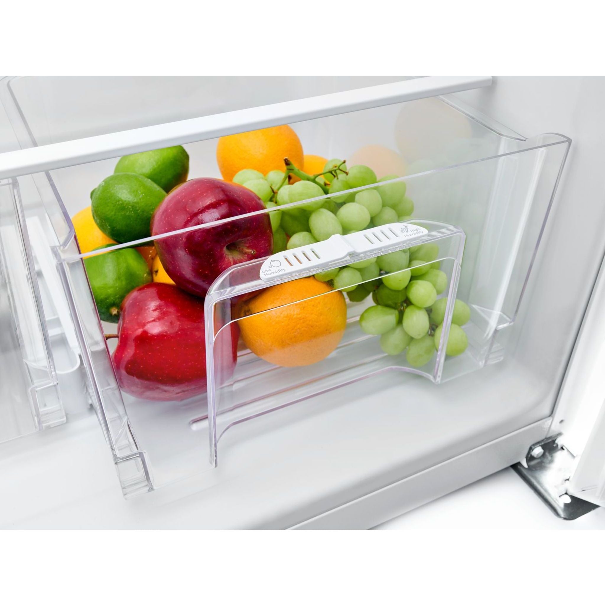 Amana 18 Cu. Ft. Top Freezer Refrigerator (ART318FFDS) - Stainless Steel, Energy Star Certified for Efficient Cooling - Perfect for Kitchens, Apartments, and Small Spaces