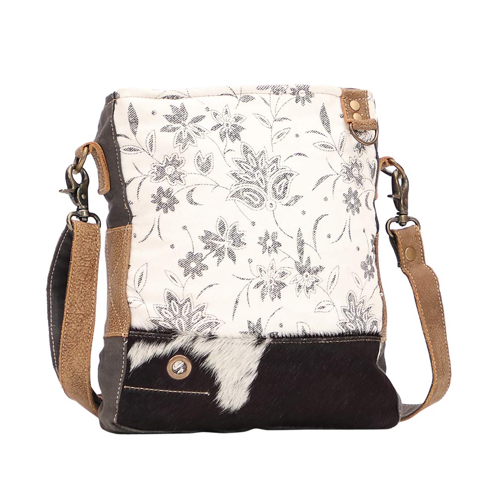 Unisex Myra Albino Crossbody Handbag for Women & Men - Stylish Vegan Leather Purse for Everyday Use, Travel & Shopping