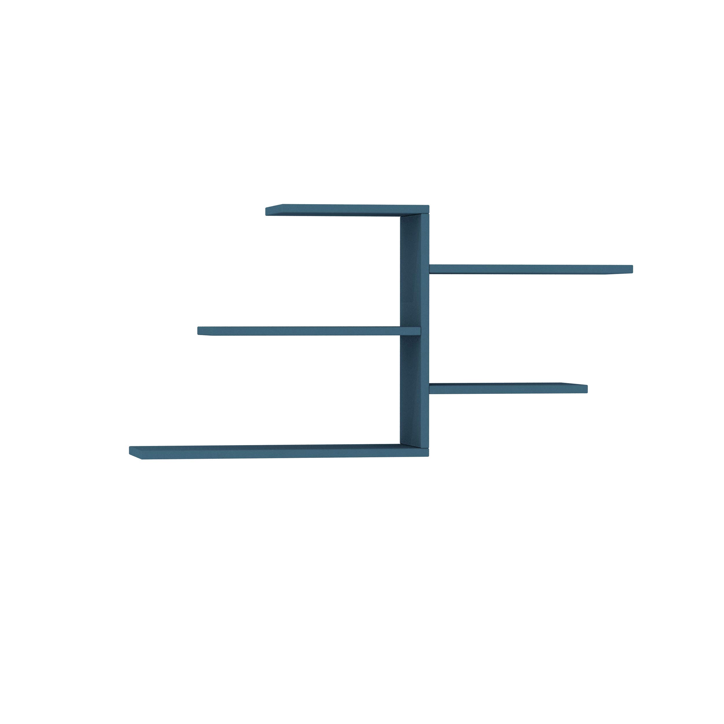 Modern Petrol Blue Wall Shelf - 42