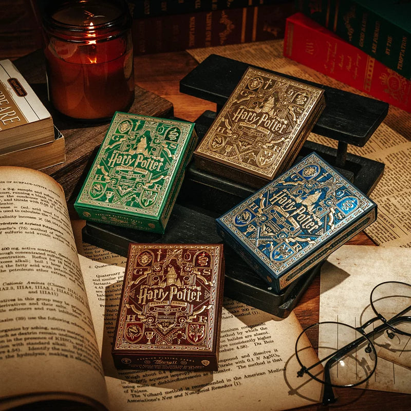 Harry Potter Official Playing Cards Deck - 54 Cards with Wizarding World Characters - Perfect for Game Nights, Magic Tricks, and Collectors