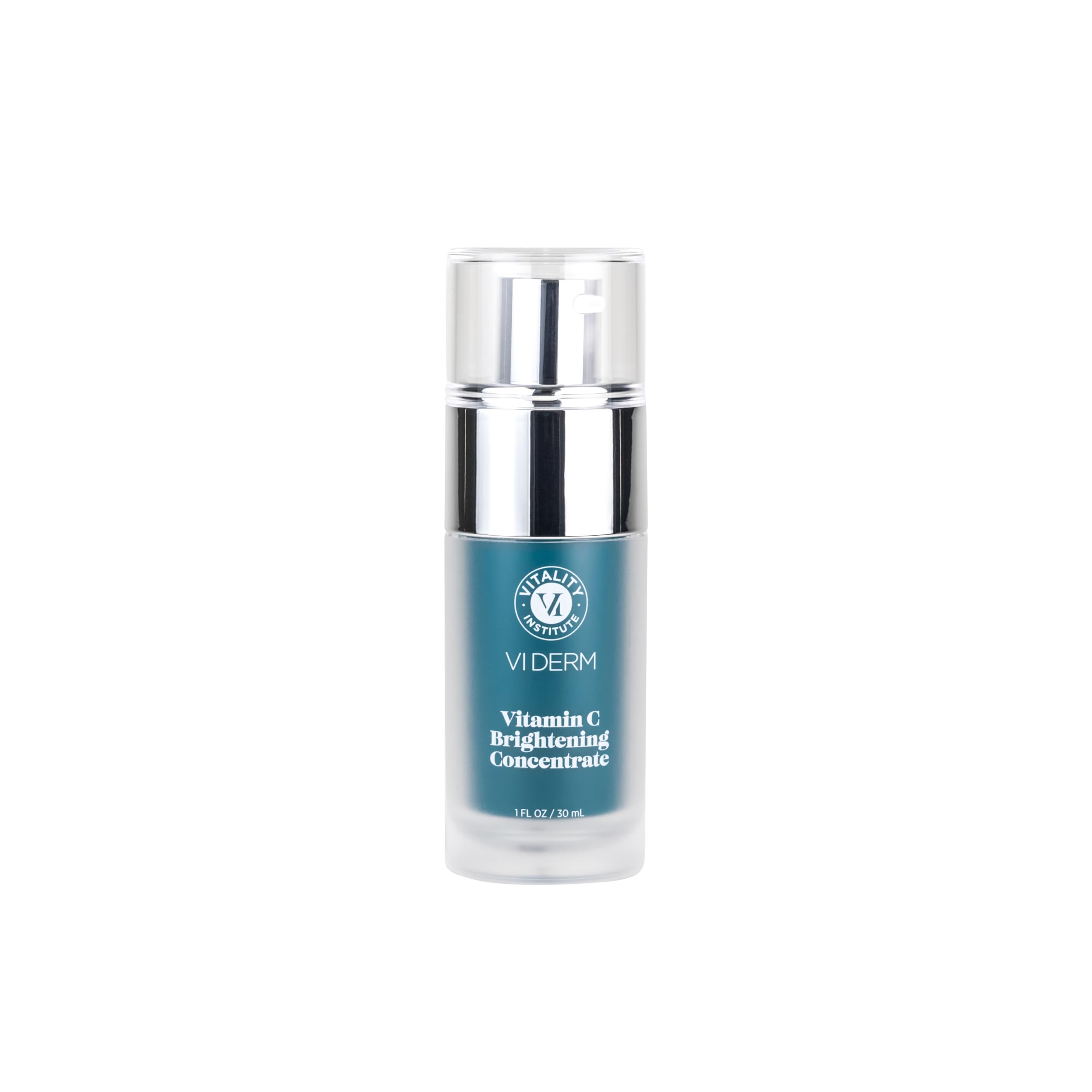 VI DERM Vitamin C Brightening Serum - Super-Concentrated Formula for Collagen Boost, UV Protection & Pigmentation Prevention (1 Fl Oz / 30mL) - Perfect for Morning Skincare Routine & Post-Sun Repair