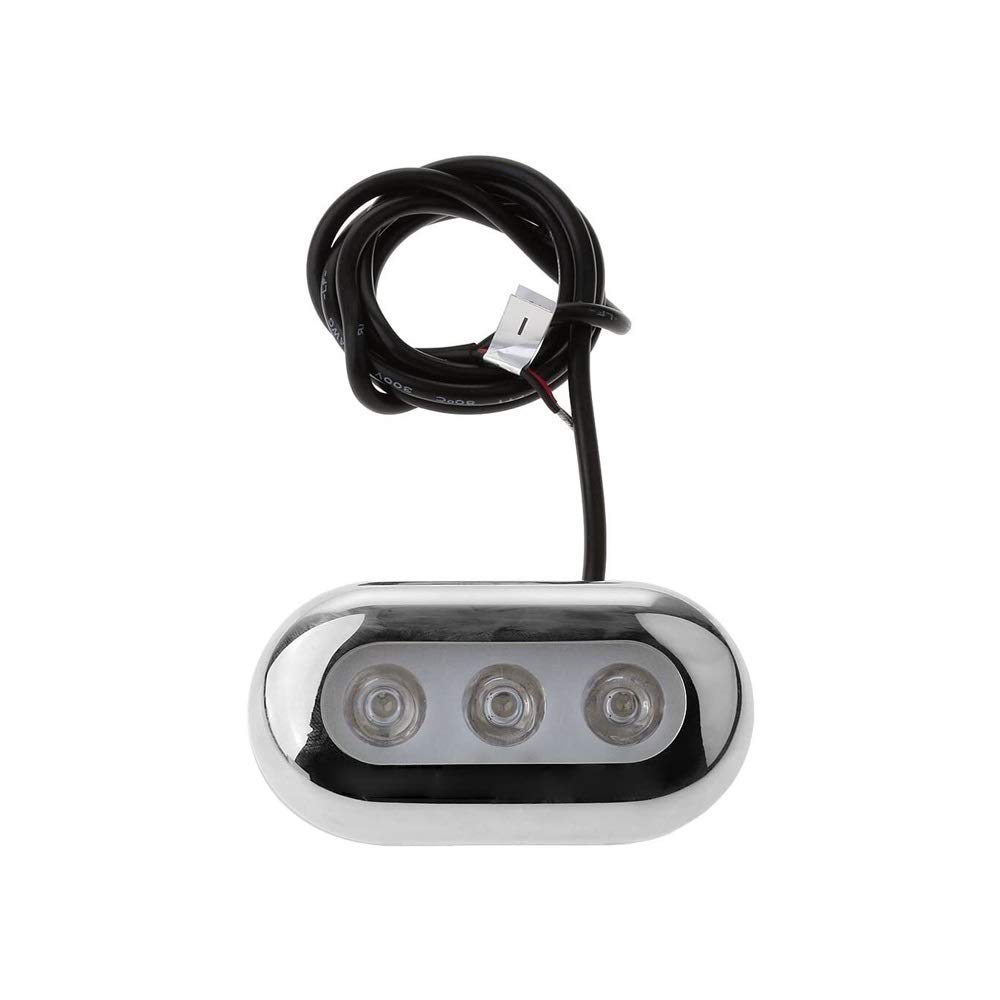 Marine LED Navigation Lights for Boats - Waterproof Bow & Side Port Starboard Lights for Yachts, Fishing Boats & Speed Boats | Perfect for Night Sailing, Fishing & Water Safety