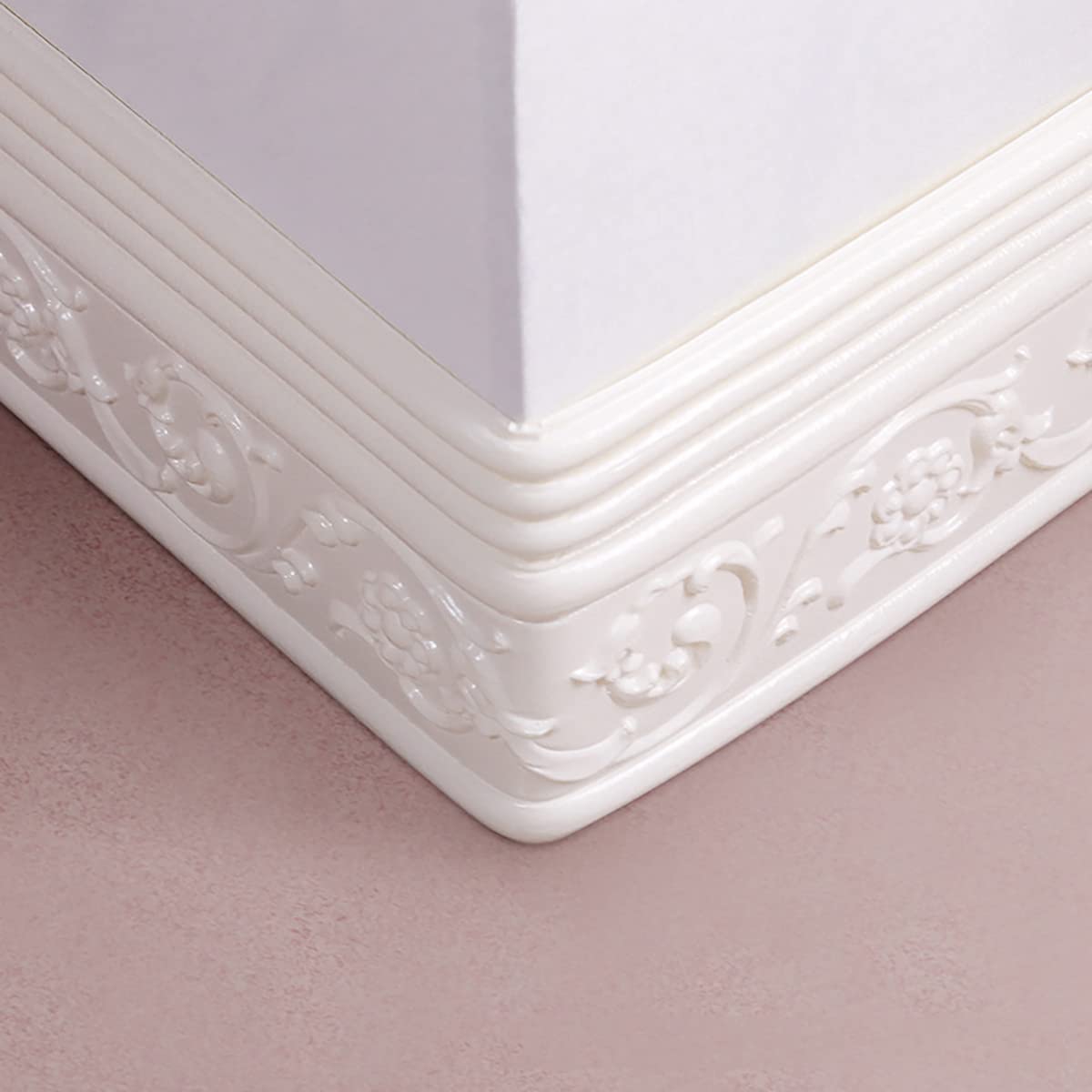 ECYC 27.17x3.15 Inch Self-Adhesive 3D Foam Molding Trim - Peel & Stick Flexible Baseboard Wall Border for Home, Kitchen, Bedroom Decor (Gray 01) - Perfect for DIY Wall Accents, Cabinet Edging & Furniture Upgrades