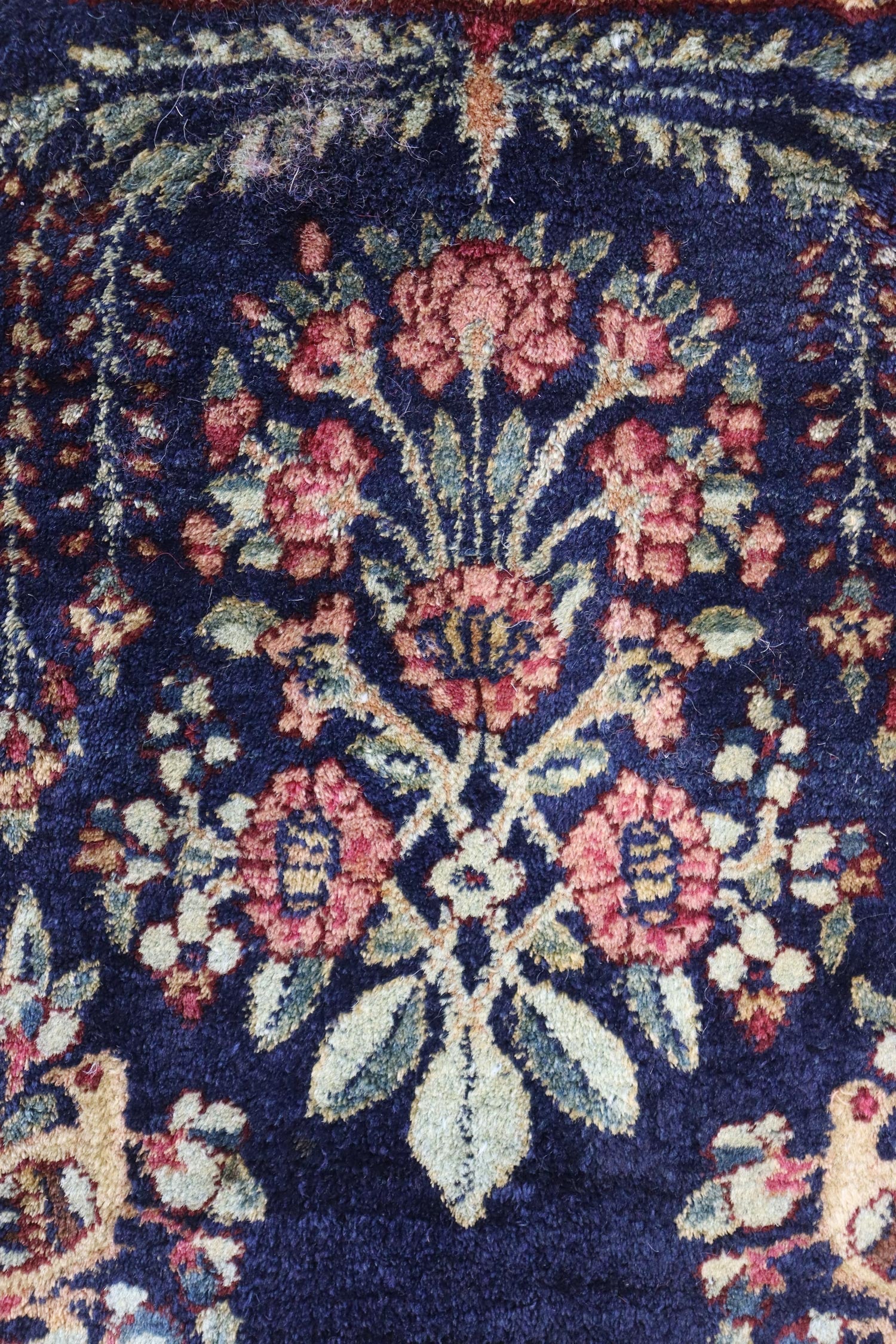 Handwoven Antique Kerman Rug Pair - Traditional Persian Carpet J66274 - Perfect for Living Room, Bedroom or Office Decor