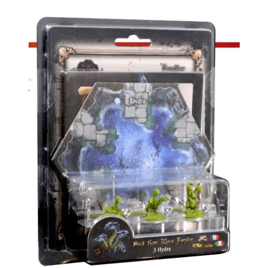 Black Rose Wars Hydra Familiars - Miniature Game Expansion for Fantasy Tabletop RPG & Board Games | Perfect for Collectors and Strategy Gamers