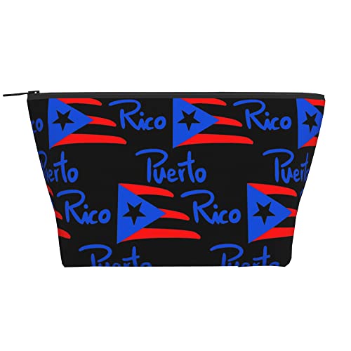 american Puerto Rico flag black