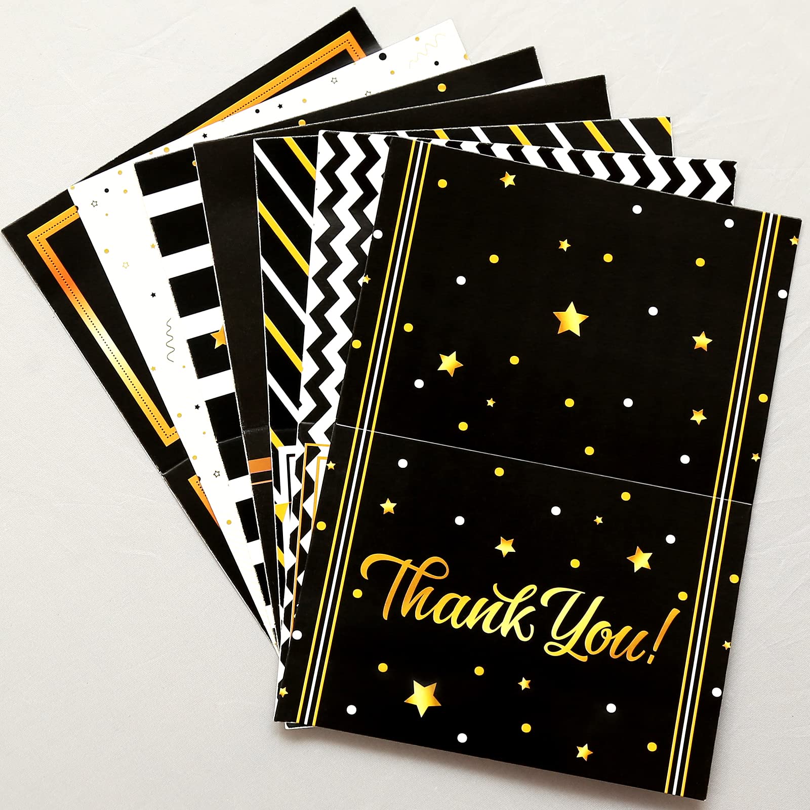 P1nkpopp 32PCS Graduation Thank You Cards Set 2023 - Congratulations Grad Greeting Cards with Well Wishes for Graduation Party, Game Activities & School Events - Perfect for High School, College Graduates & Commencement Celebrations