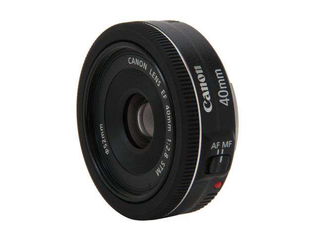 Canon EF 40mm f/2.8 STM Lens - Compact & Lightweight Prime Lens for DSLR Cameras - Perfect for Portrait, Street & Travel Photography