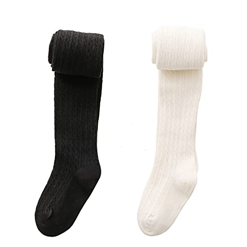2 Pack, Black+ivory White