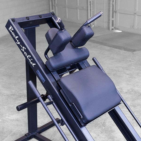Body Solid Leg Press Hack Squat Machine - Heavy Duty Home Gym Equipment for Strength Training | Perfect for Leg Workouts, Squats & Lower Body Exercises