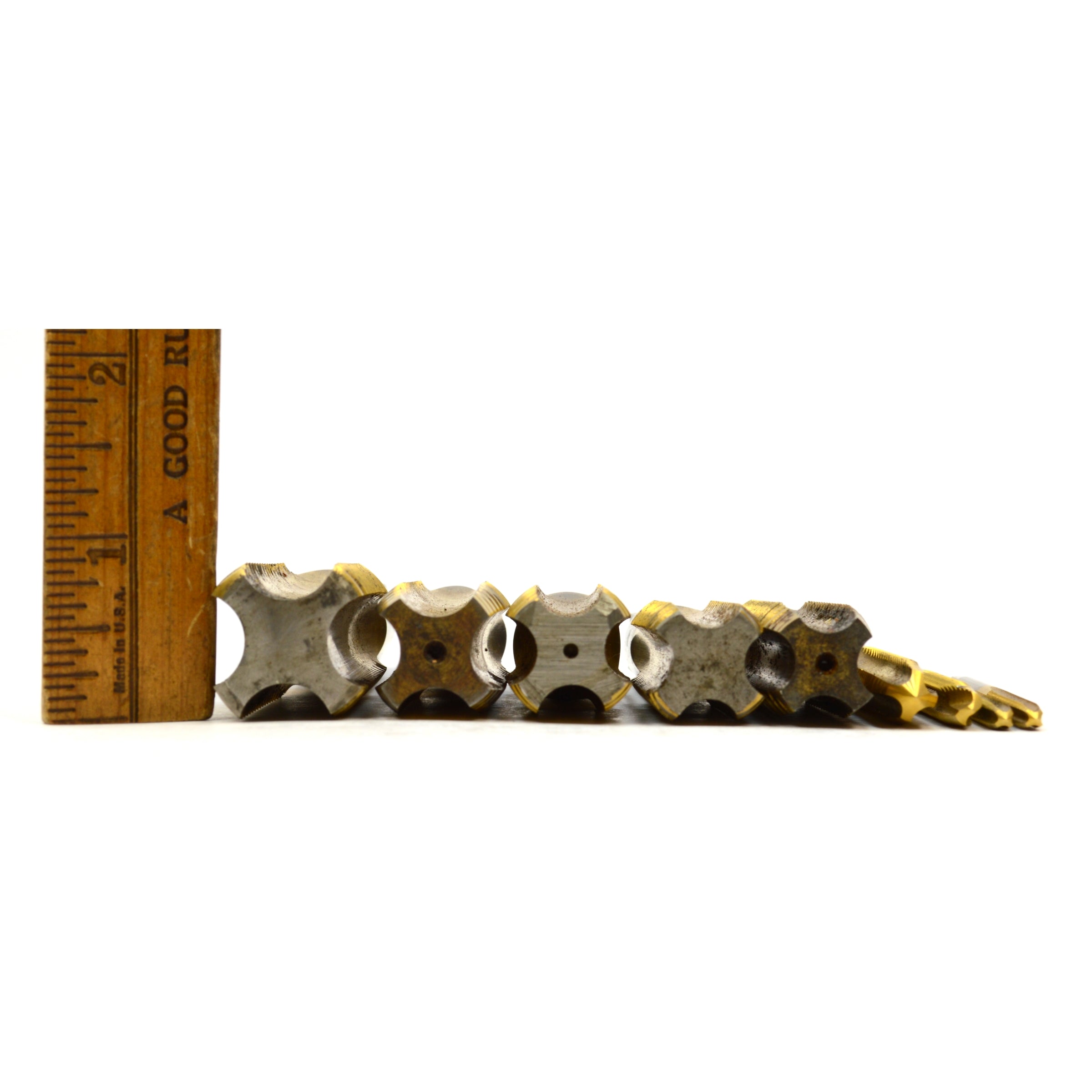 Premium Used UNION BUTTERFIELD Tap Set - 9 Sizes (1/8, 1/4, 3/8, 1/2, 5/8, 3/4, 7/8, 1 inch) for Metalworking, Plumbing & DIY Projects | High-Quality Industrial Tools