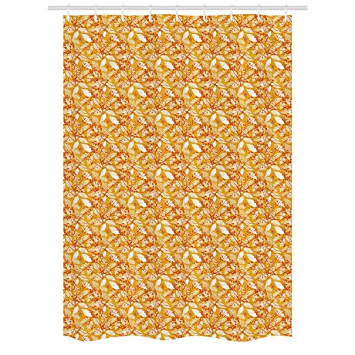 Marigold Orange White