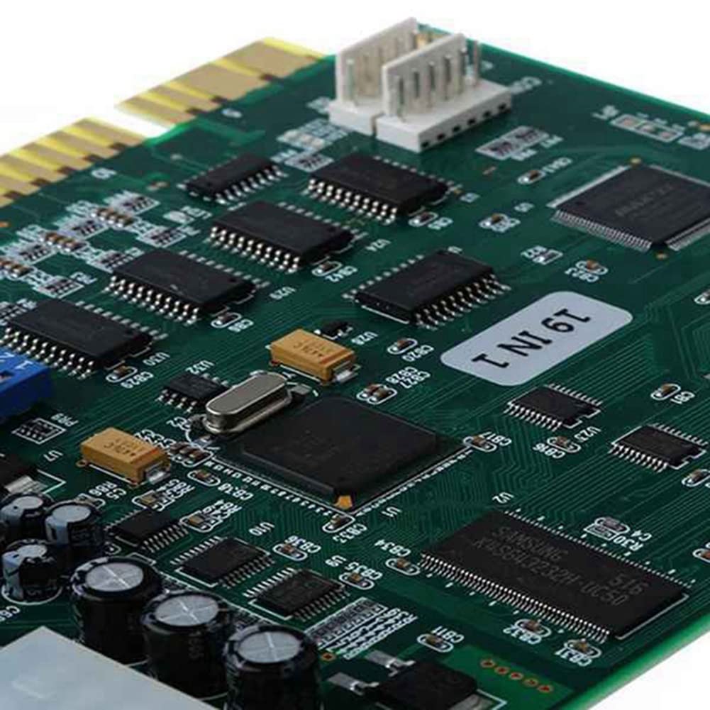 MANDDLAB 19-in-1 Classic Arcade Game Board with VGA Output - Compatible with JAMMA Motherboard | Perfect for Arcade Cabinets, Home Gaming & Retro Game Enthusiasts