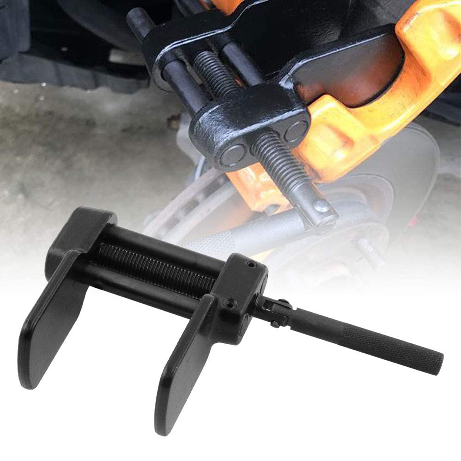 Heavy Duty Brake Caliper Press Tool - Universal Disc Brake Pad Spreader & Piston Compressor for Cars & Motorcycles - Perfect for DIY Auto Repairs & Maintenance