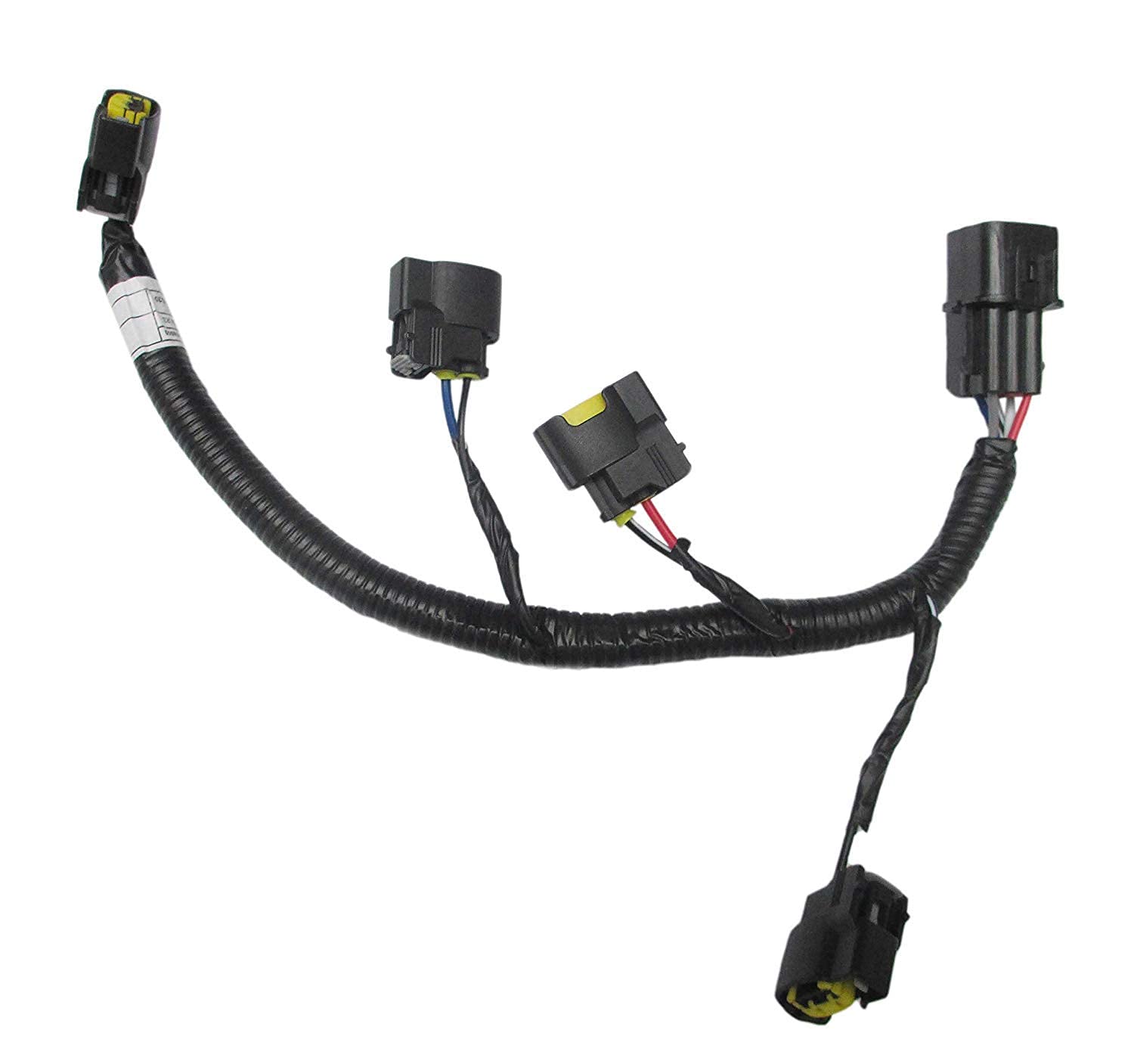 BYS 27350-2B000 Ignition Coil Pigtail Connector Wire Harness Assembly Compatible with Hyundai Veloster 2012-2014 1.6L GDI Engine - Replacement Part for Smooth Ignition & Engine Performance