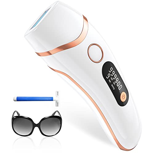 Upgraded 3-in-1 IPL Laser Hair Removal Device for Women & Men - 9 Adjustable Energy Levels, 999,900 Flashes, Permanent Hair Remover for Bikini, Armpits & Whole Body - At-Home Use for Smooth Skin | Perfect for Pre-Summer Prep, Wedding Ready & Confidence Boosting