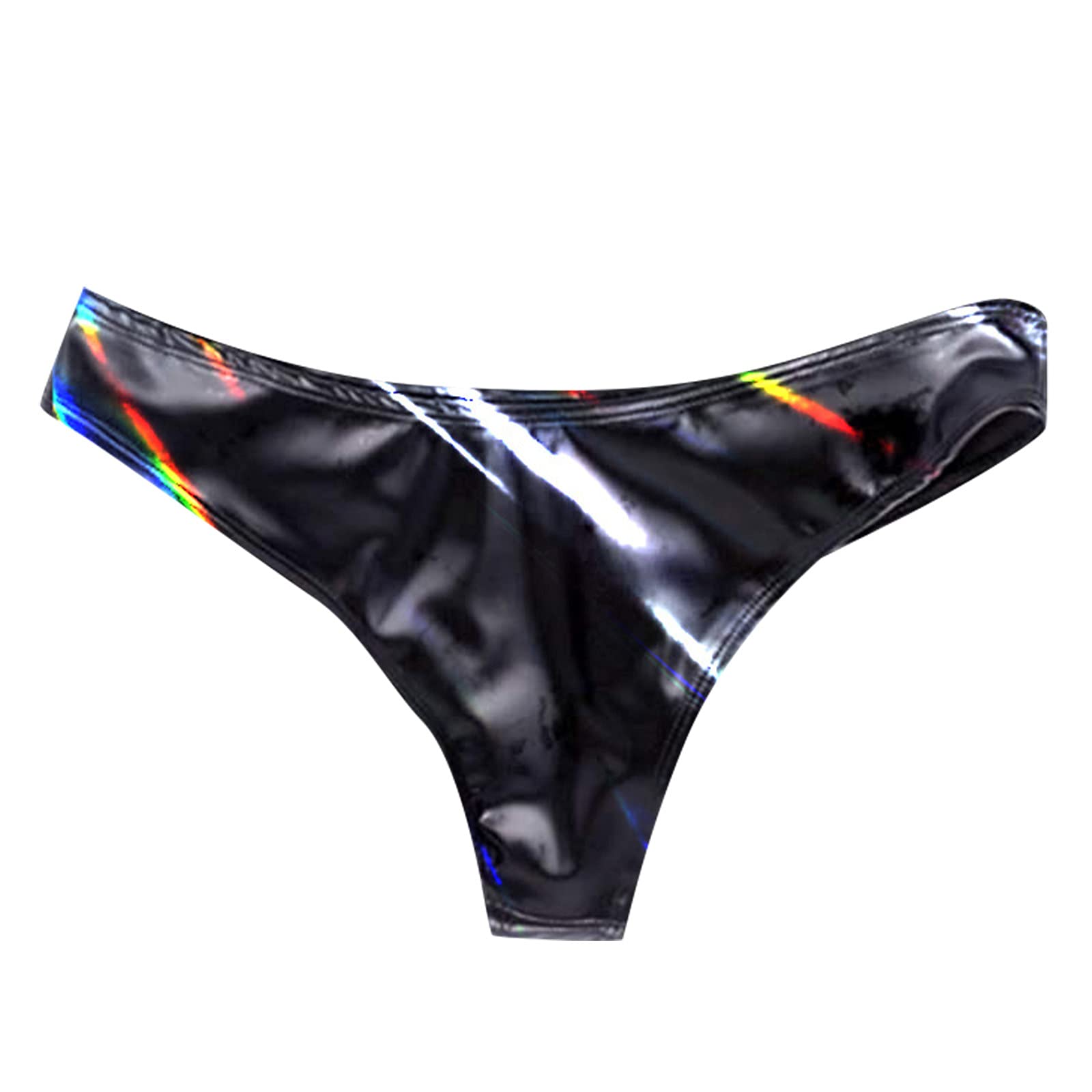 Sexy Lace Panties for Women - Open Crotch Thong Underwear with Hip Wrap & Mirror Design - Perfect for Honeymoon, Bridal Lingerie & Romantic Nights