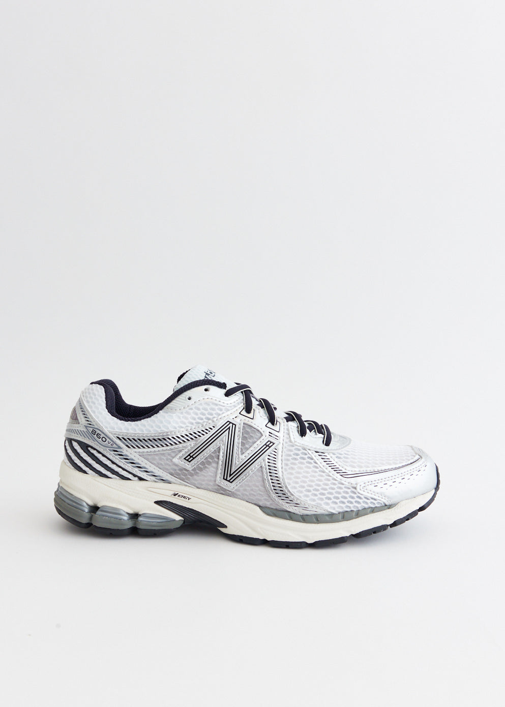 New Balance 860v2 'Optic White' Running Shoes for Men & Women - Lightweight Cushioned Sneakers for Jogging, Gym Workouts & Daily Walking