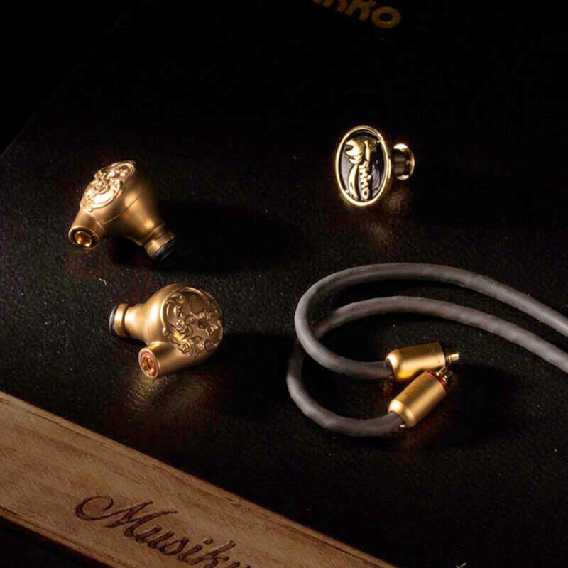 IKKO OH7 High-Fidelity Dynamic Driver In-Ear Monitors - Premium Sound for Audiophiles, Musicians & Studio Recording