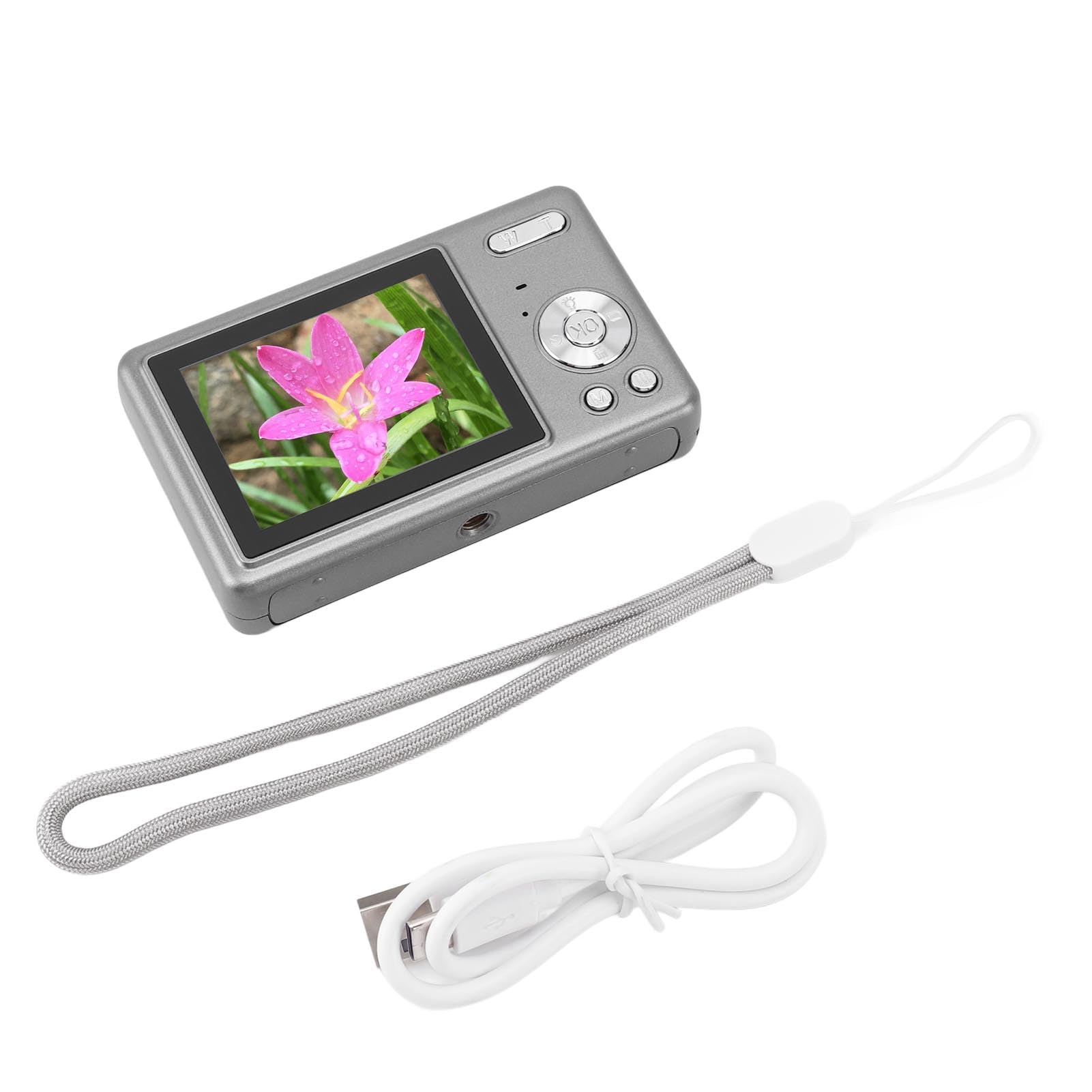 12MP Kids Digital Camera with 16X Zoom & 1080P Video - Perfect for Travel & Gifts