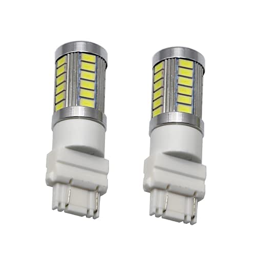 LED Reverse Brake Tail Lights 6000K White - for Car & Truck Safety