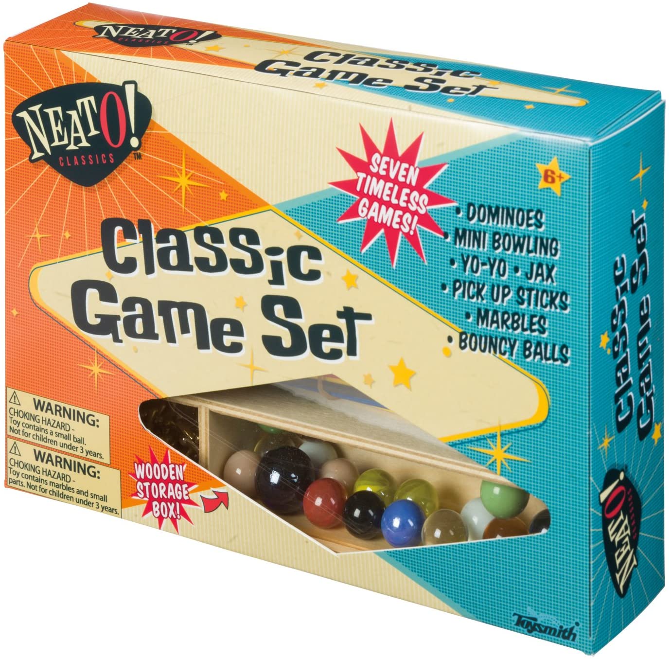 Classic Game Set - Board Games for Family Fun, Kids & Adults - Perfect for Parties, Game Nights & Indoor Activities