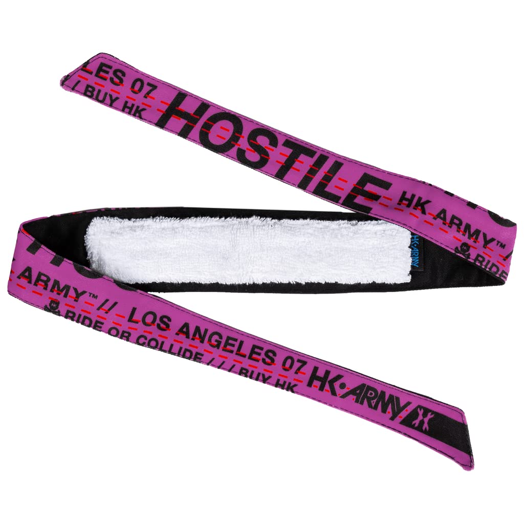 HK Army Headband - Hazzard Pink | Comfortable Sweatband for Paintball & Airsoft | Perfect for Sports, Workouts & Outdoor Activities