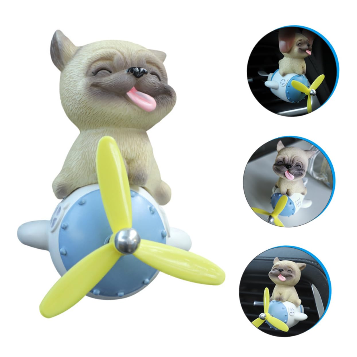 FUNOMOCYA Car Air Freshener Clip - Exquisite Handcrafted Auto Decorations for Fresh & Stylish Ride | Perfect for Cars, Trucks & SUVs