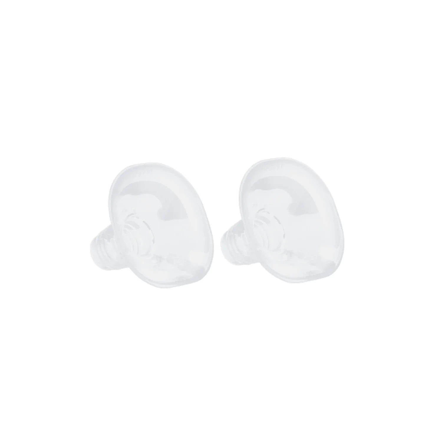 Hegen Flange (SoftSqround™) 16mm - 2 Pack Breast Pump Parts for Comfortable Pumping - Perfect for Travel and On-the-Go Moms