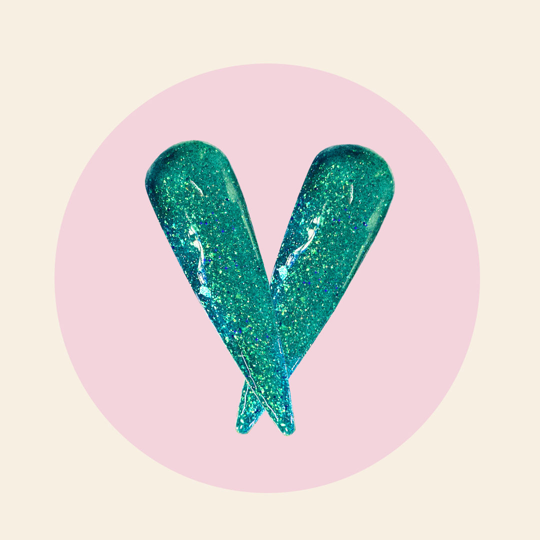 Mitty Holo Glitter Funky Fest Nail Polish - 15ml Shimmering Metallic Nail Art for Parties, Festivals & Special Occasions