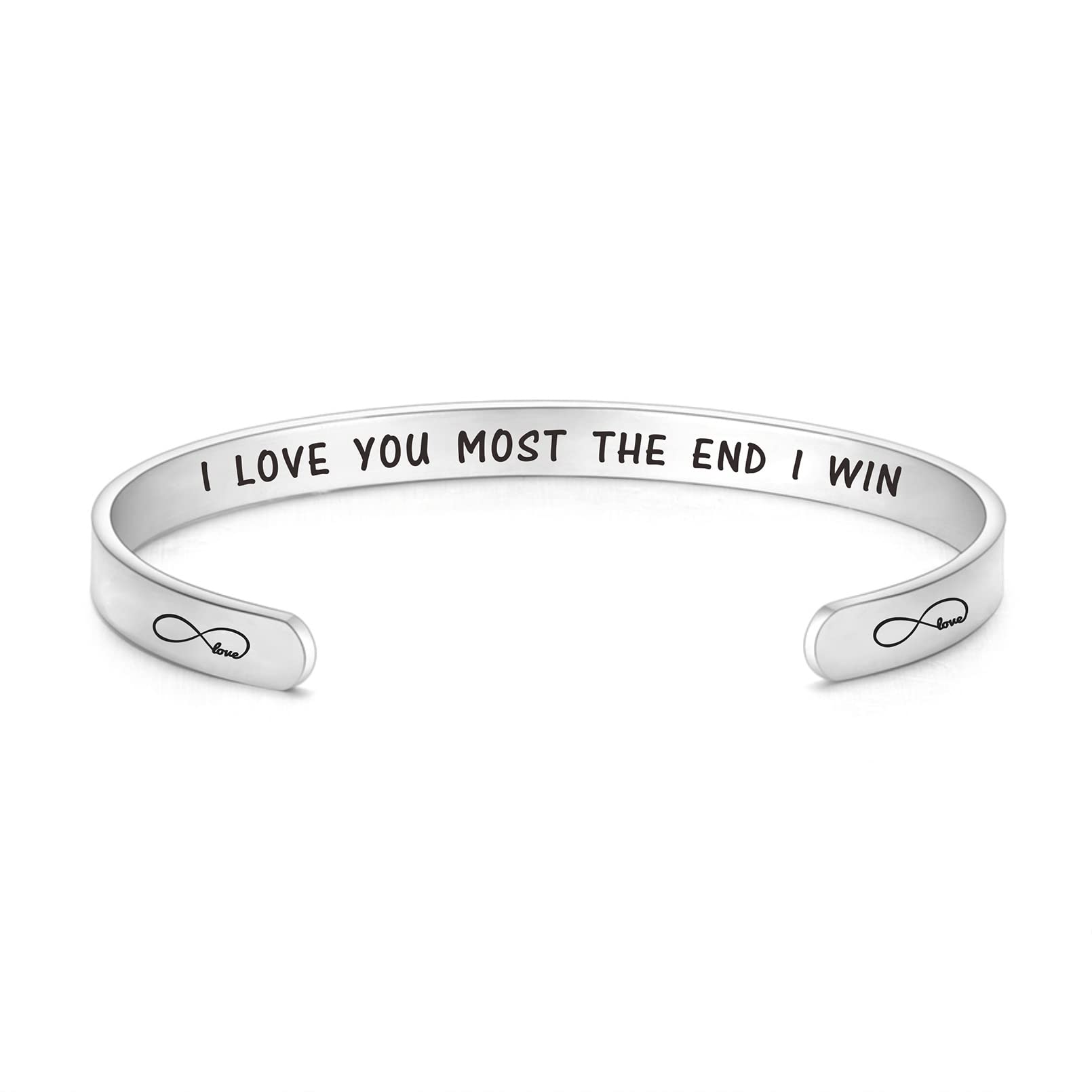 I Love You Bracelet for Women - Romantic Jewelry Gift for Girlfriend, Wife, Mom - Perfect for Anniversary, Christmas, Valentine's Day & Birthday - Express Your Love with Elegant Handmade Bracelet for Special Occasions