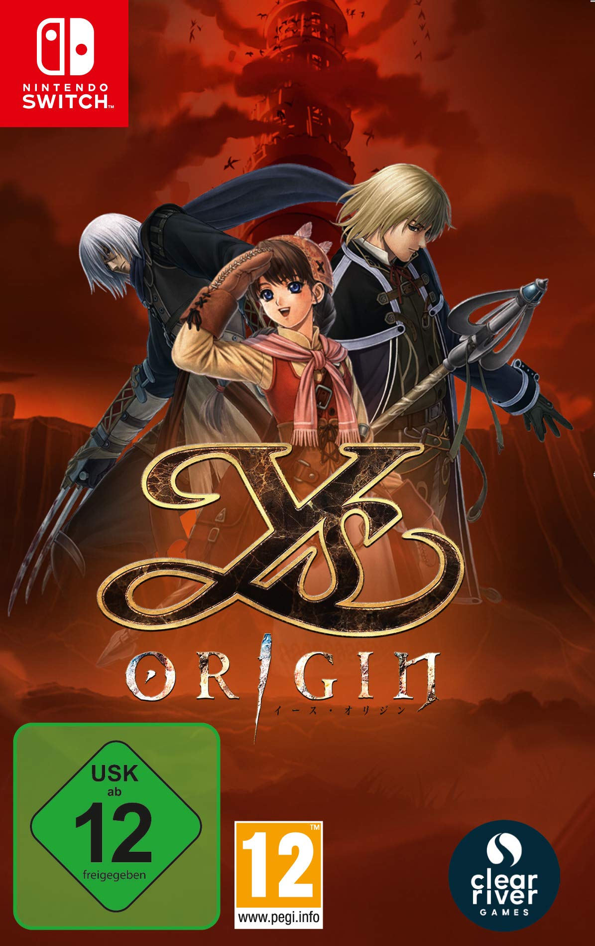 Ys Origin - Nintendo Switch Game | Action RPG Adventure | Perfect for Handheld & TV Gaming