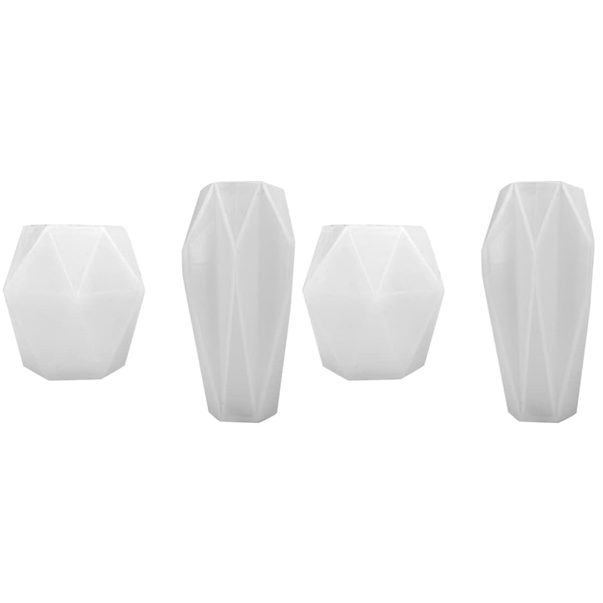 Garneck 2-Piece Silicone Candle & Resin Molds Set - DIY Soap Making, Vase Crafting - Perfect for Home Decor, Wedding Favors & Handmade Gifts
