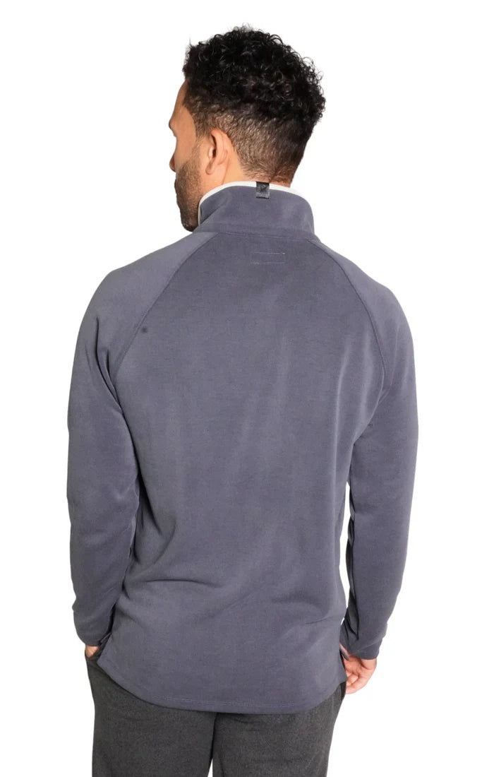 Fundamental Coast Timberwolf 1/2 Zip Fleece Pullover - Warm & Stylish Men's Quarter-Zip Sweatshirt for Outdoor Hiking, Camping & Casual Wear