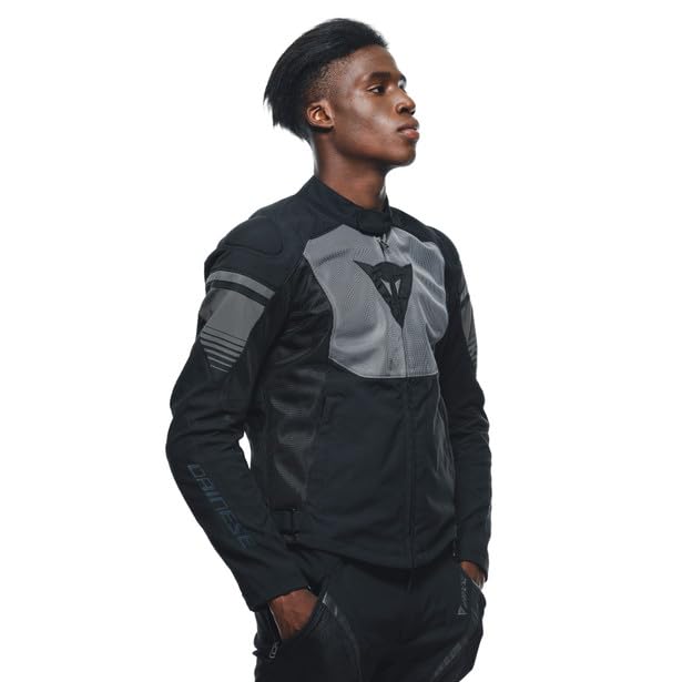 DAINESE Air Fast Tex Jacket - Men's Motorcycle Jacket with Breathable Mesh & Armor Protection | Perfect for Street Riding & Commuting