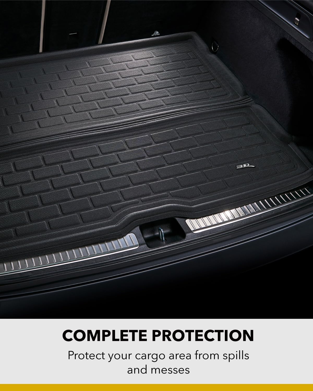 3D MAXpider Kagu Custom Fit Cargo Liner for BMW X4 (G02) 2019-2025 - Premium Black Trunk Mat, Waterproof & Anti-Slip Protection - Perfect for Road Trips, Groceries & Pet Transport
