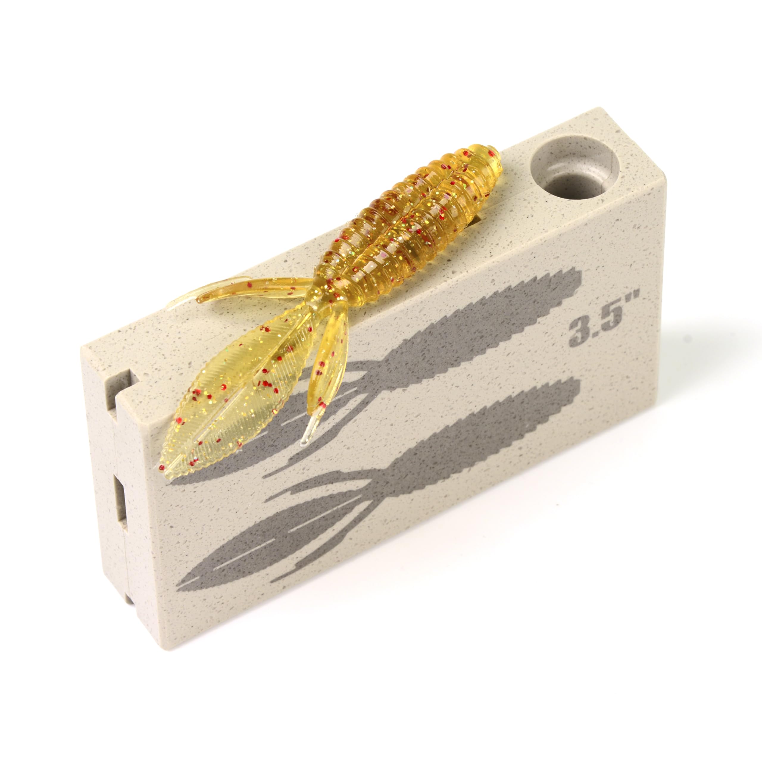 Premium Soft Plastic Molds for Fishing Lure Making - Smallie Beaver 3.5