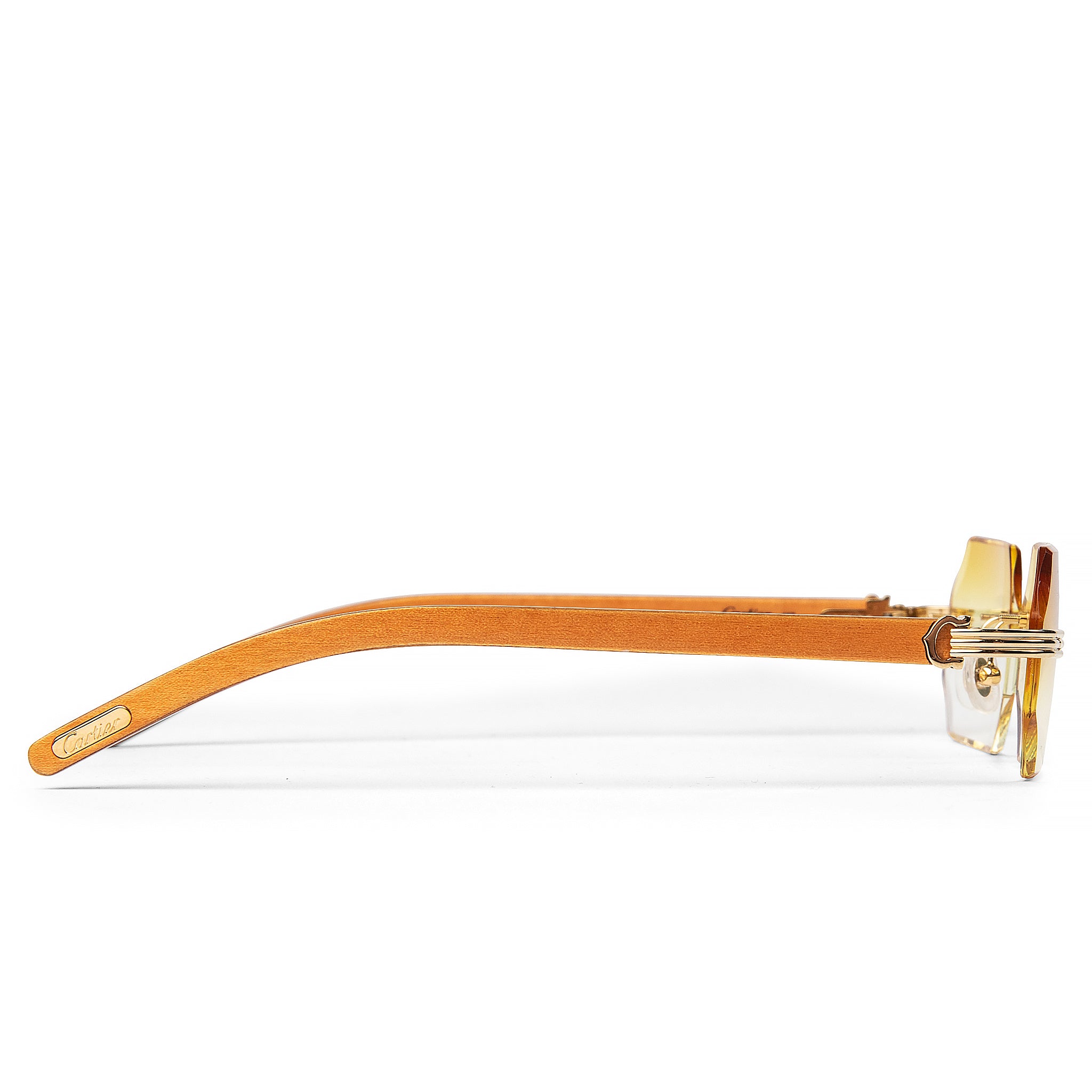 Cartier CT0286O 006 Premiere De Cartier Rimless Sunglasses for Women - Luxury Designer Eyewear with UV Protection - Perfect for Beach, Driving & Fashion Outfits