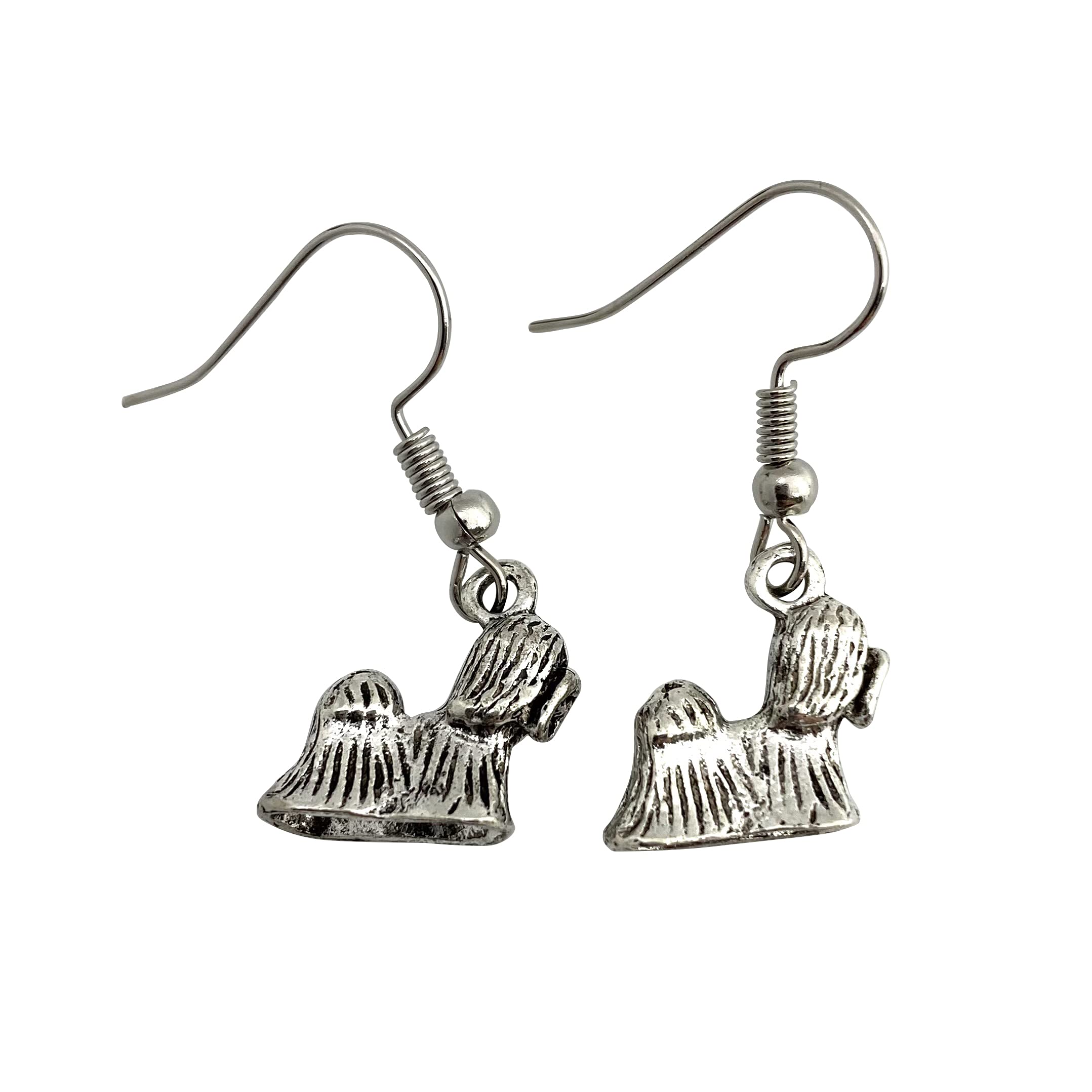 Shih Tzu Earrings for Women - Cute Dog Mom Jewelry Gifts - Perfect Birthday, Mother's Day & Christmas Present for Her - Great for Dog Lovers & Pet Owners