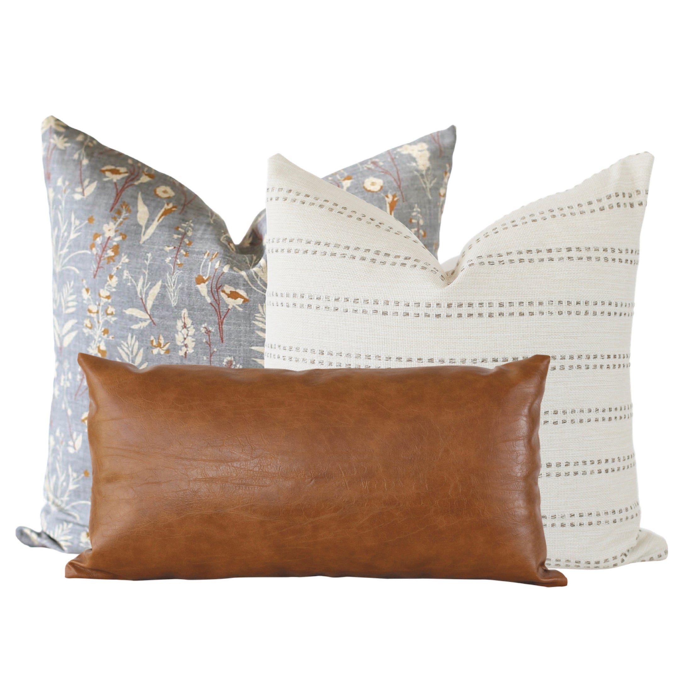 Tatum Pillow Sectional Sofa Set - Modern L-Shaped Couch with Soft Pillows for Living Room, Family Room, or Lounge Area - Perfect for Relaxing, Entertaining, and Movie Nights