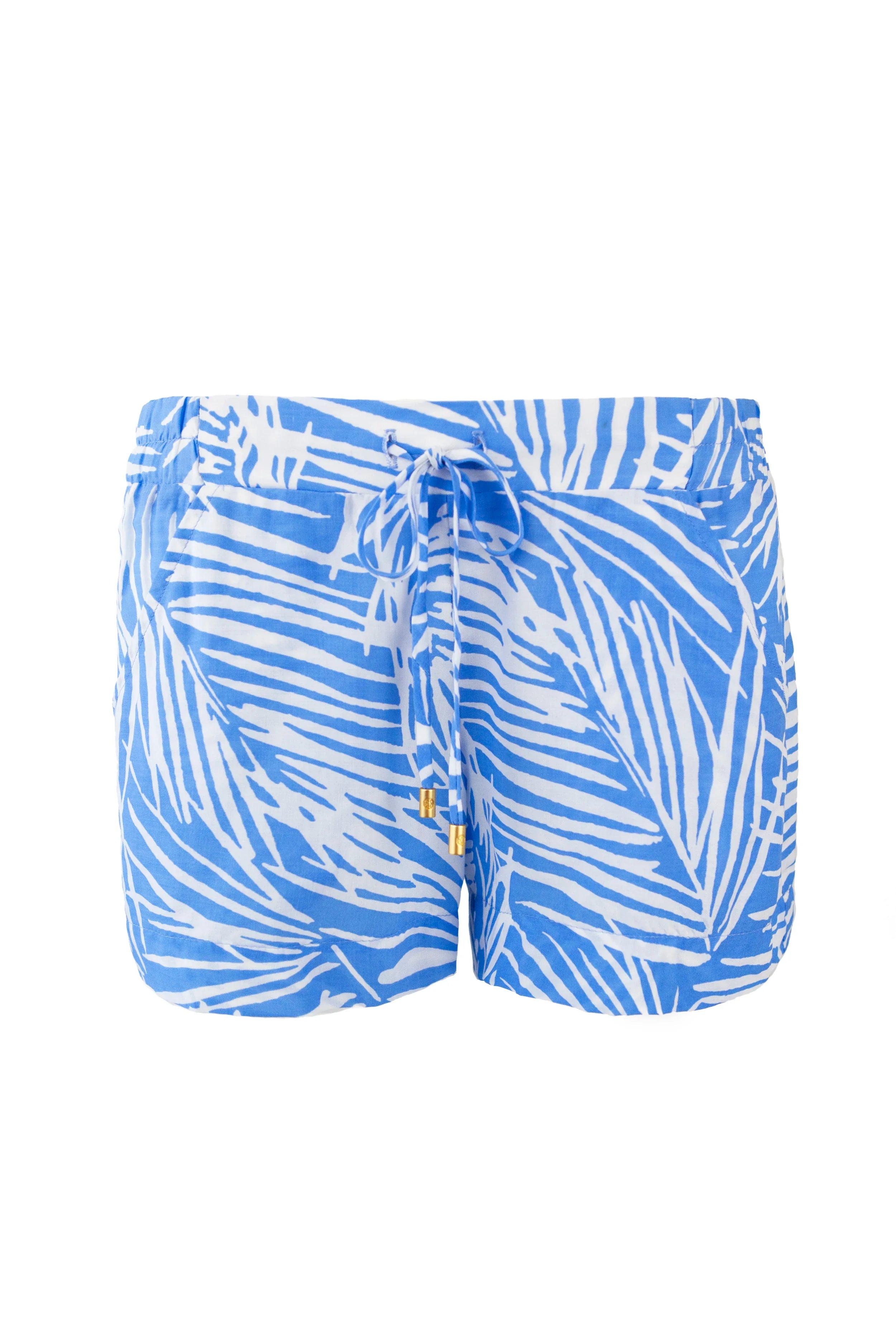 Seaside Shorts - South Seas Blue Periwinkle Color | Comfortable Beachwear for Summer Vacation & Tropical Getaways