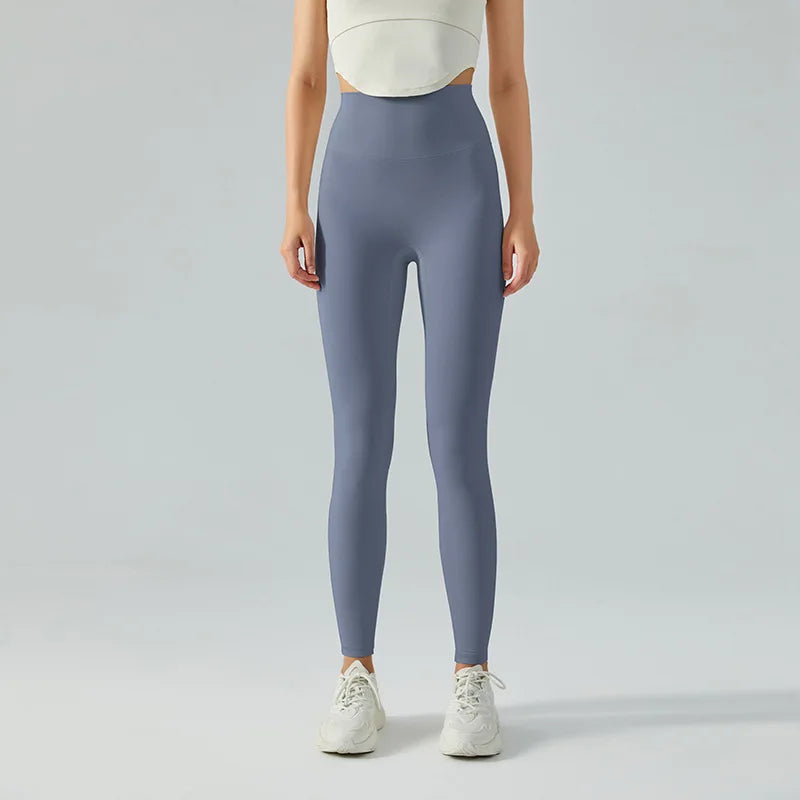 Emily Sportswear High Waist Yoga Pants - Naked Feeling Double Brushed Fabric, Butt Lifting & Tummy Control for Women - Perfect for Running, Fitness, Yoga & Everyday Wear