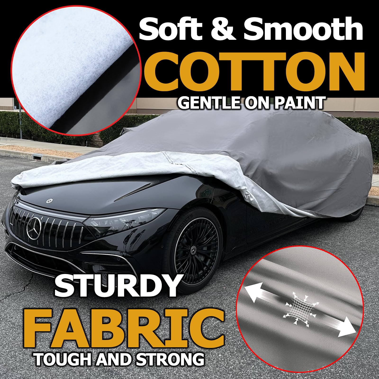 2020-2025 Toyota GR Supra Car Cover - XTREMECOVERPRO Diamond Series Waterproof Outdoor Car Cover (Grey) - All Weather Protection for Rain, Snow, UV Rays - Perfect for Garage, Driveway & Long-Term Storage