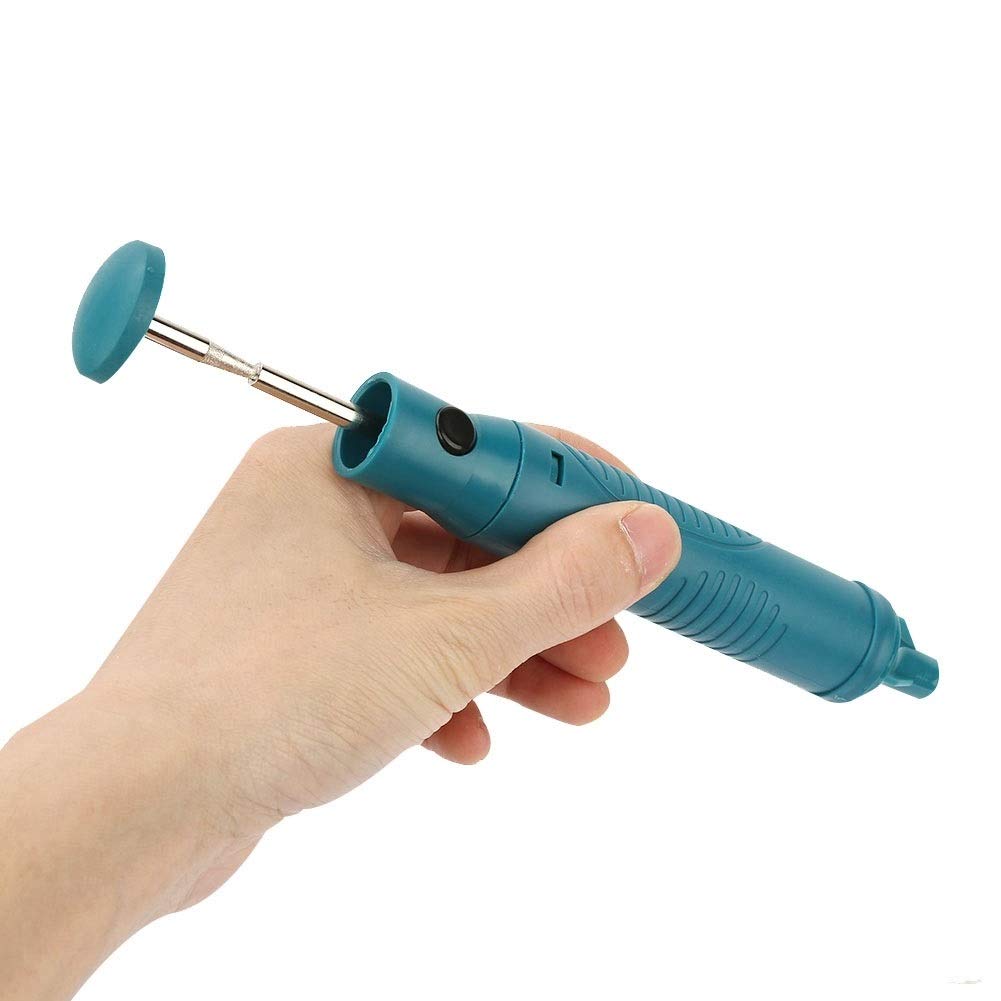 Delaman Vacuum Desoldering Pump Tool - High Power Solder Suction Extractor for Electronics Repair, PCB Work, and DIY Projects - Perfect for Removing Solder from Circuit Boards and Components