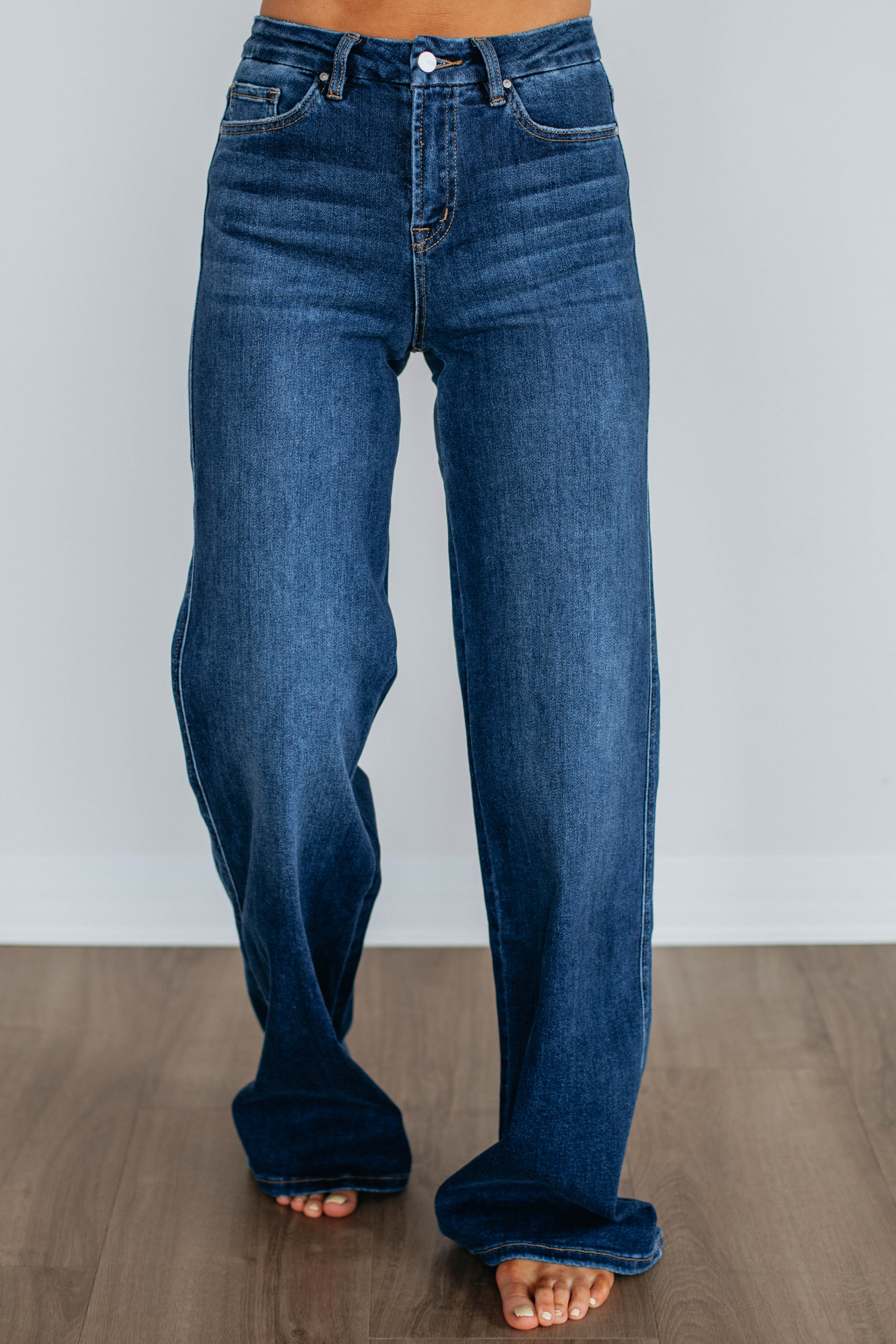 Dwyer Mica Jeans for Women - High Waist Stretch Denim Pants with Pockets | Perfect for Casual Wear, Office & Date Night Outfits