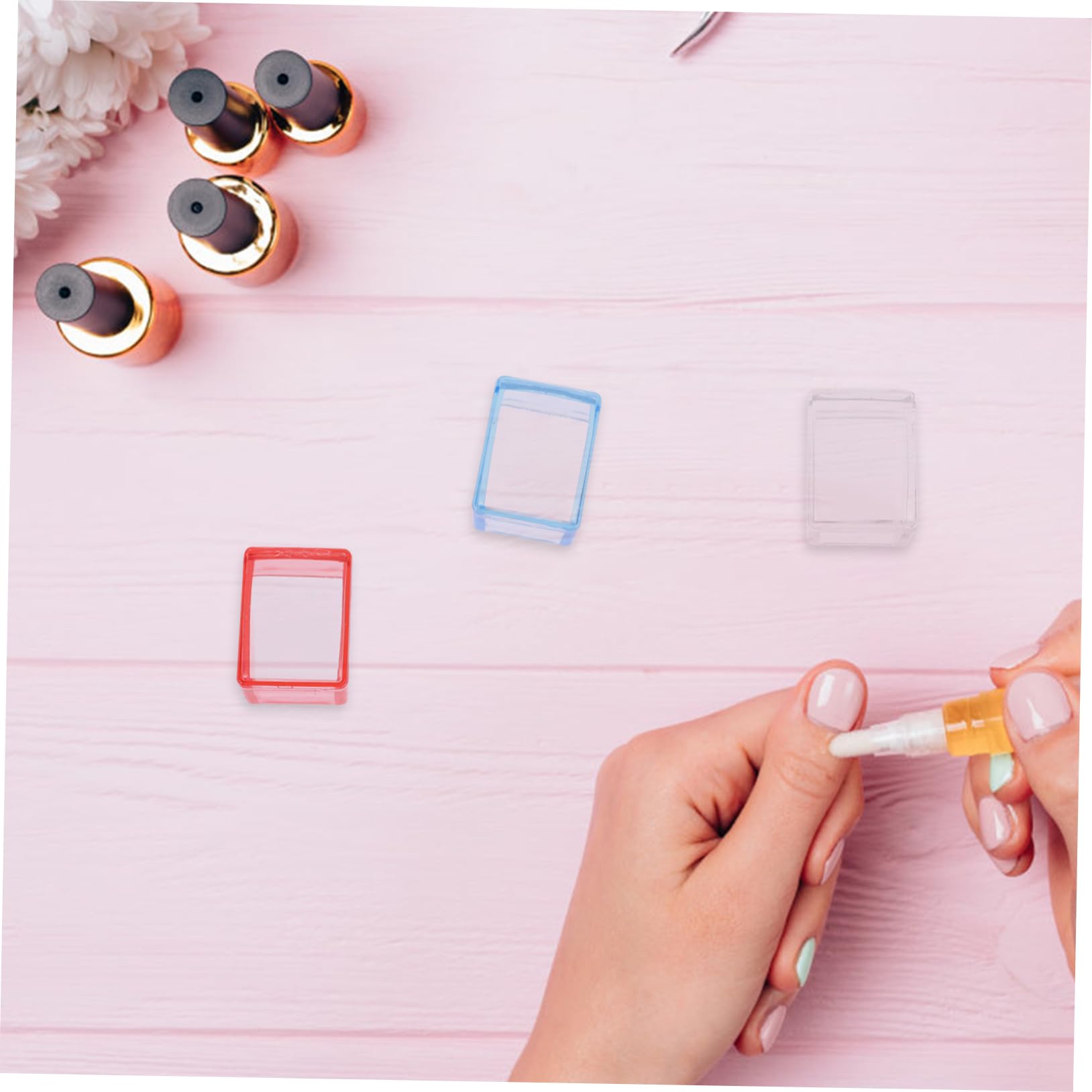 Beavorty Nail Art Stamping Plates Set with 3 Color Stampers - Easy DIY Manicure Kit for Home & Salon Nail Designs | Perfect for Beginners & Professionals